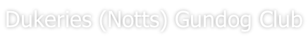 Dukeries (Notts) Gundog Club